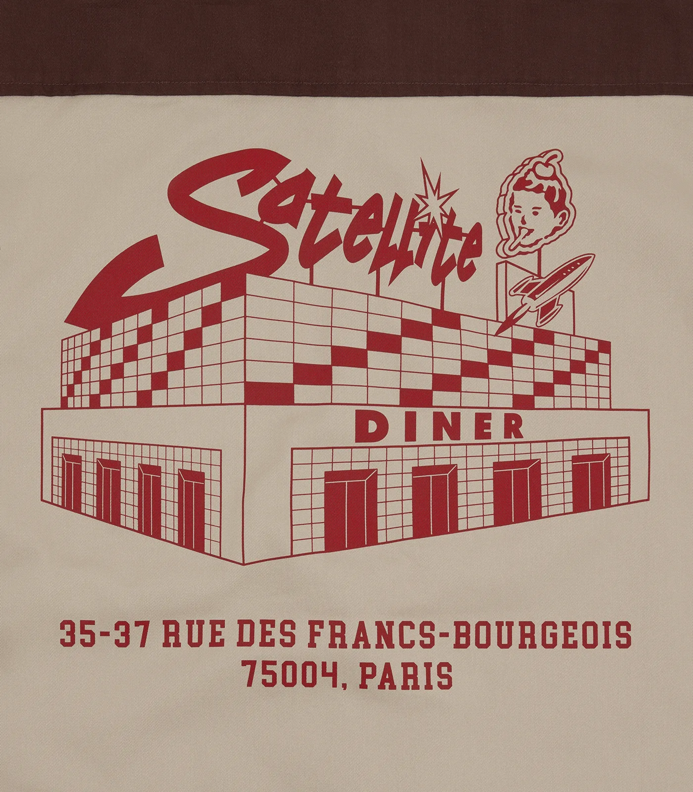 Diner Staff Shirt - Cream