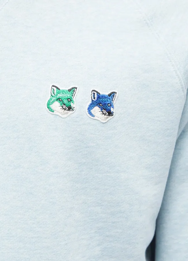 Double Monochrome Fox Head Sweatshirt