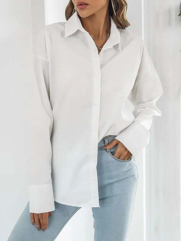 Drop Shoulder Women Shirt