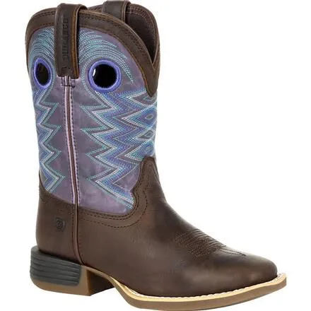 Durango Lil' Rebel Pro Little Kid's Amethyst Western Boot