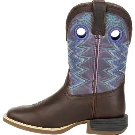 Durango Lil' Rebel Pro Little Kid's Amethyst Western Boot