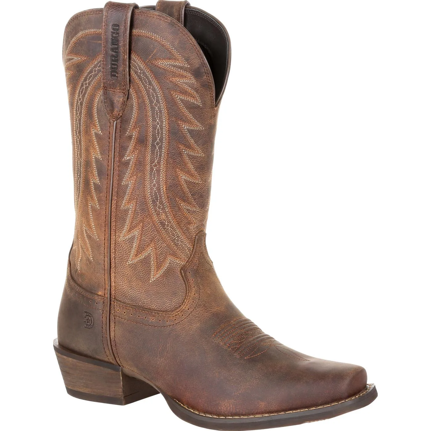 Durango® Rebel Frontier™ Distressed Brown Western Boot