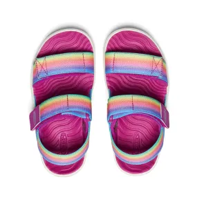 Elle Backstrap Kids' Sandal - Rainbow Fuchsia