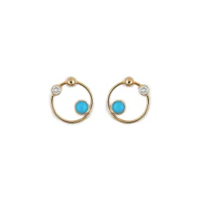 Falak Full Moon Earrings