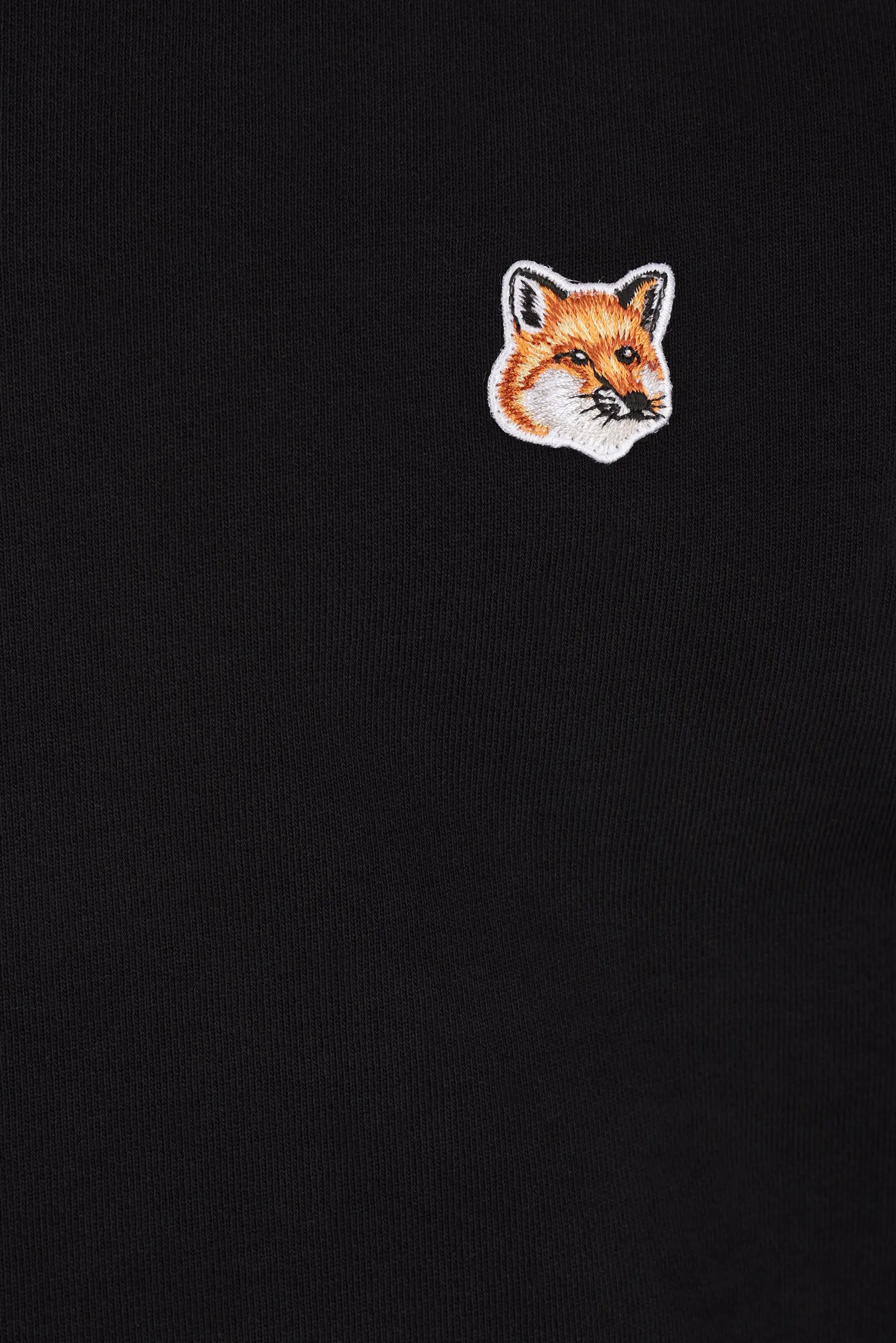 Fox Head logo patch jersey sweatshirt