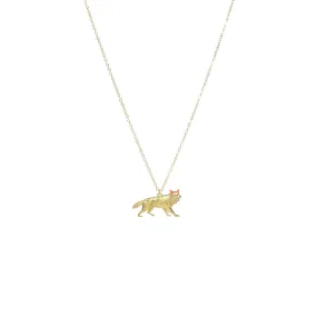 Fox Pendant Necklace