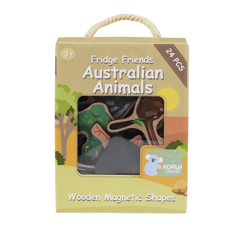 Fridge Friends Australian Animals Magnets - 24 Piece Set