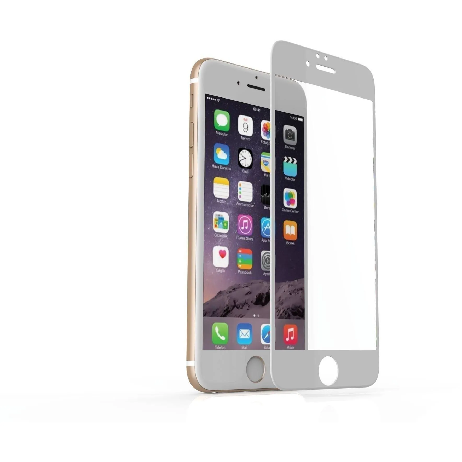 Full Cover Tempered Glass Screen Protector for iPhone 6S/6