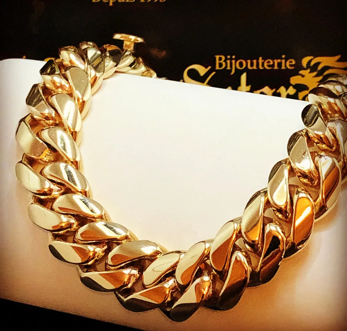 Full Cuban link bracelet