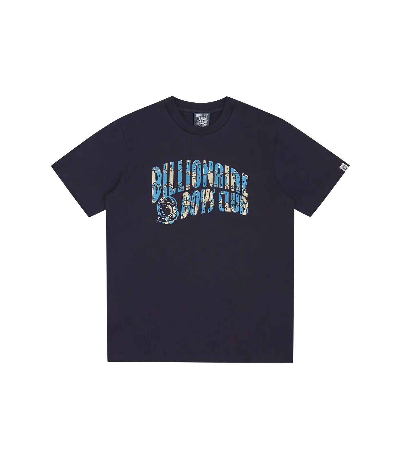 Gator Camo Arch Logo Tee - Navy