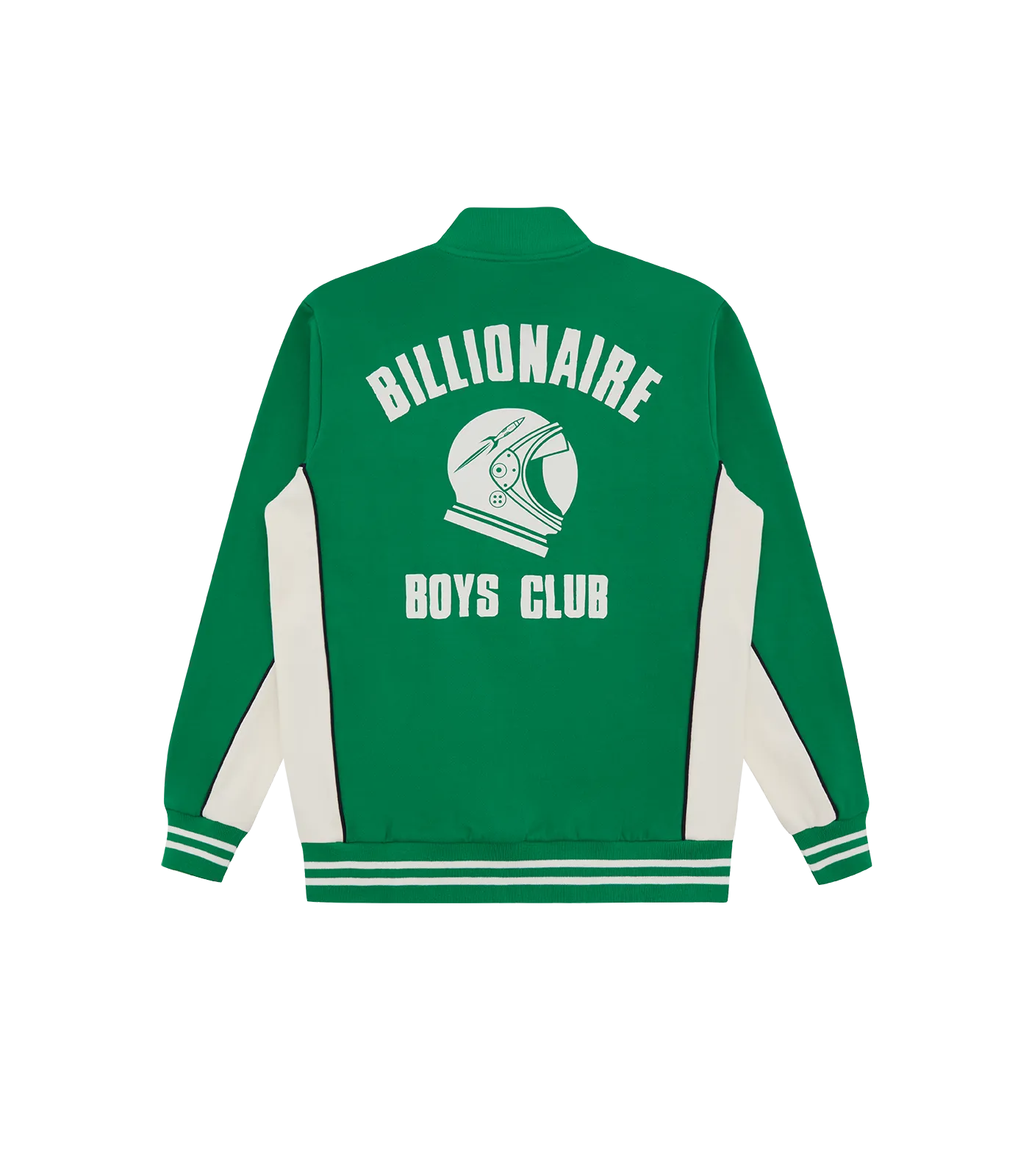 Green Panelled Track Top