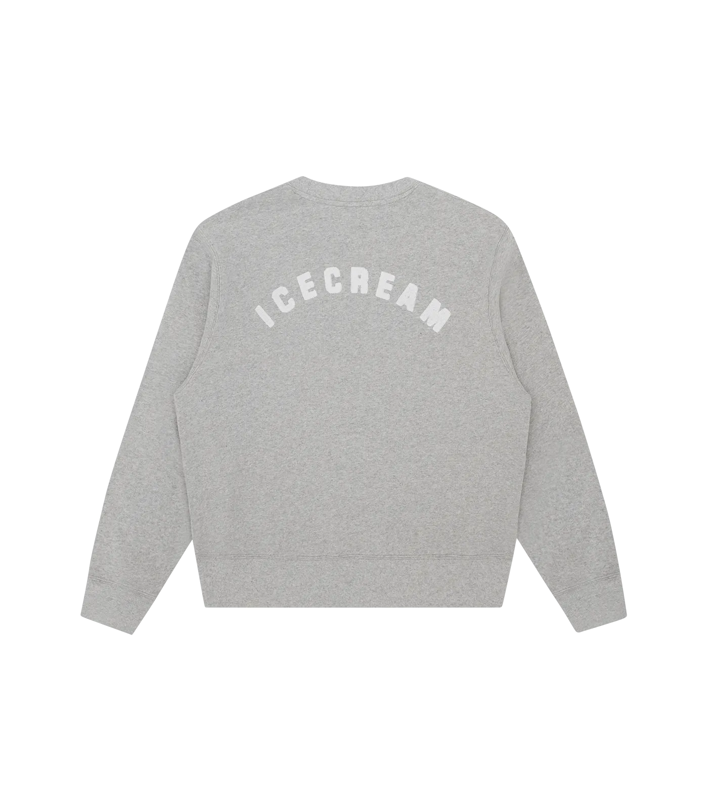 Grey Chenille Crewneck is the result.