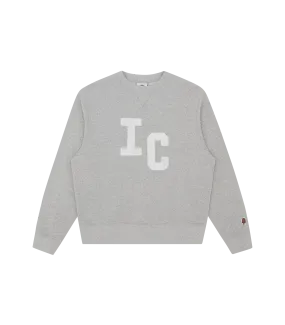 Grey Chenille Crewneck is the result.