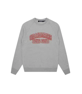 Grey College Crewneck - Heather Grey