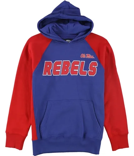 Hands High Boys Ole Miss Rebels Colorblock Hoodie Sweatshirt