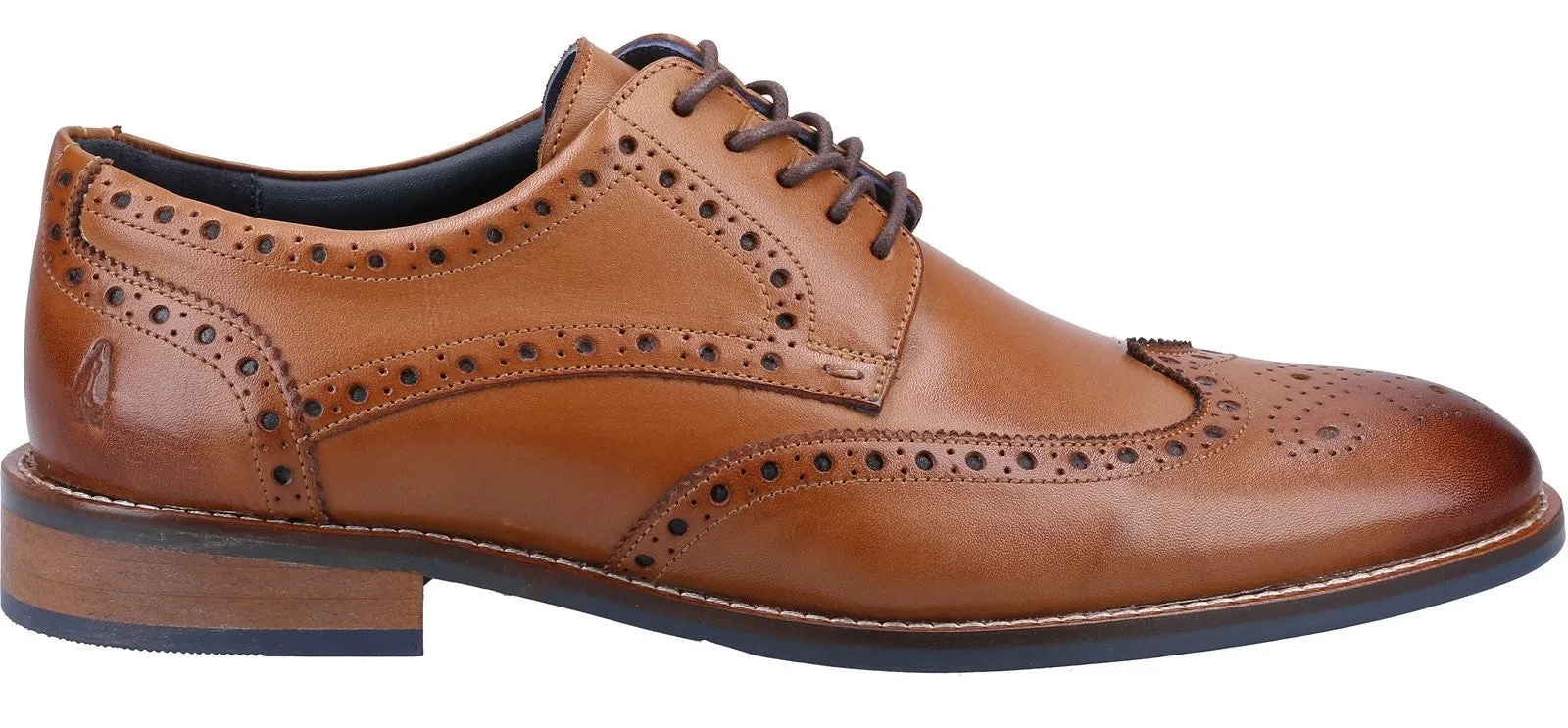 Hush Puppies Dustin Men's Leather Brogue Lace-Up Shoe