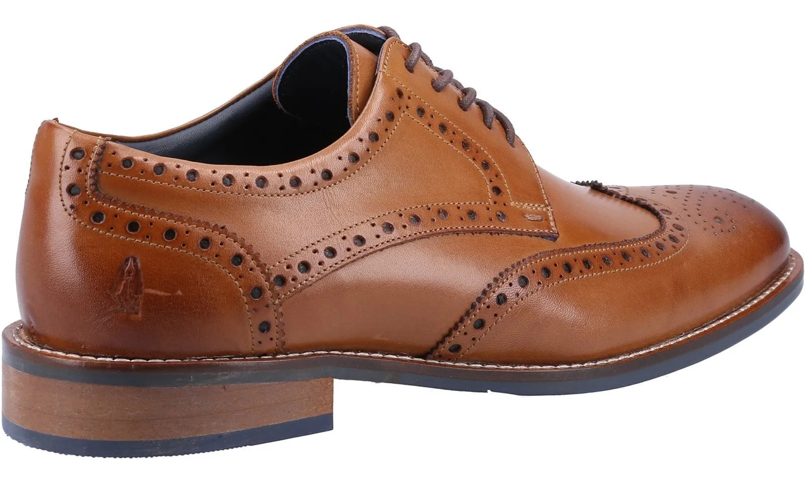 Hush Puppies Dustin Men's Leather Brogue Lace-Up Shoe