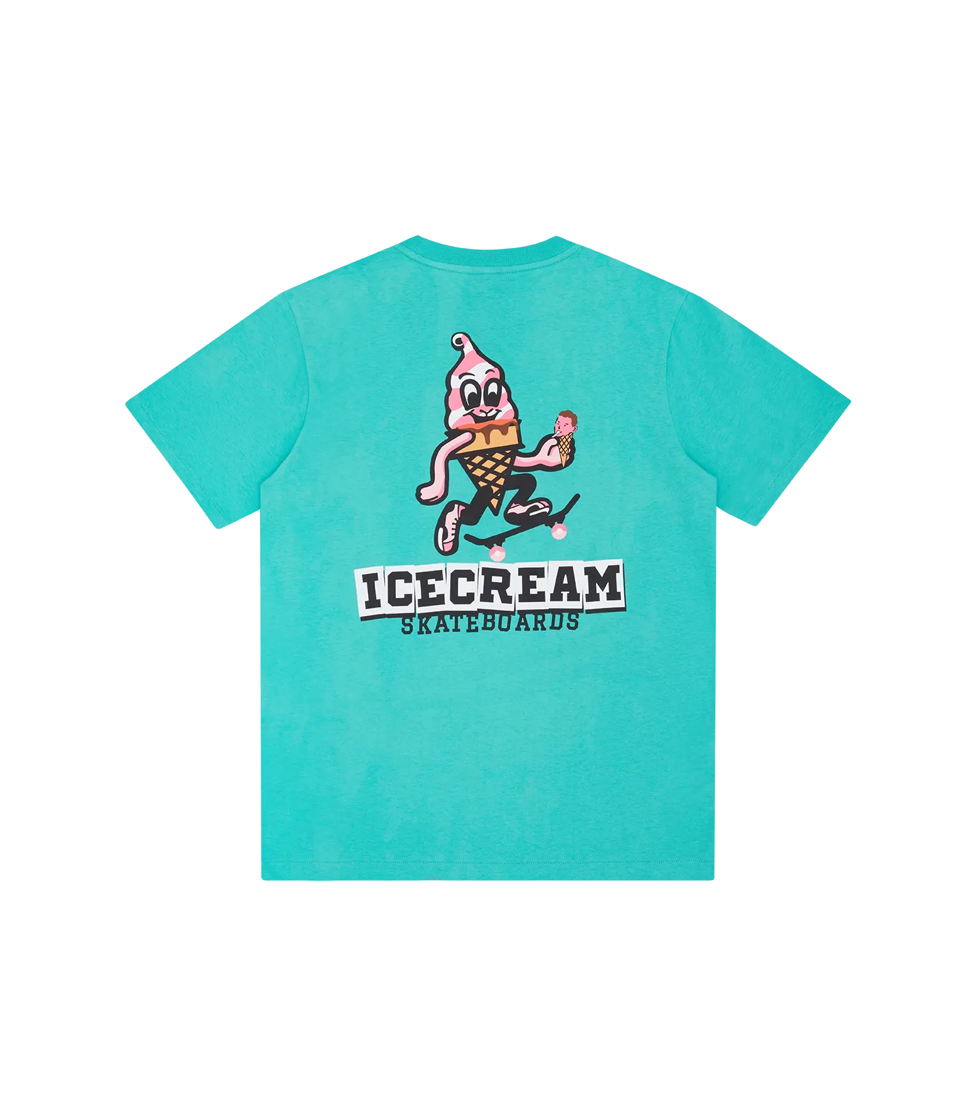 IC Skateboards Teal T-Shirt - Shop Now