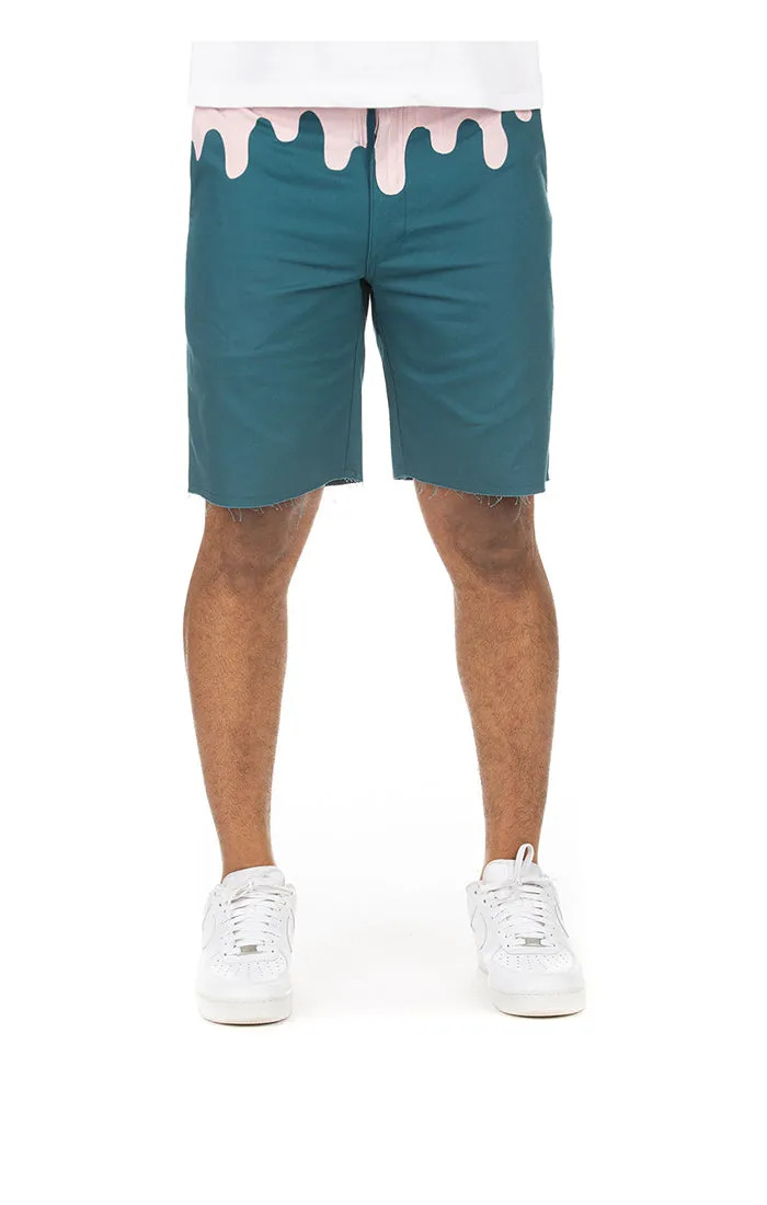 Ice Cream Drip Chino Shorts