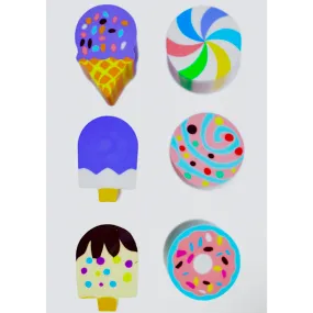 Ice cream erasers