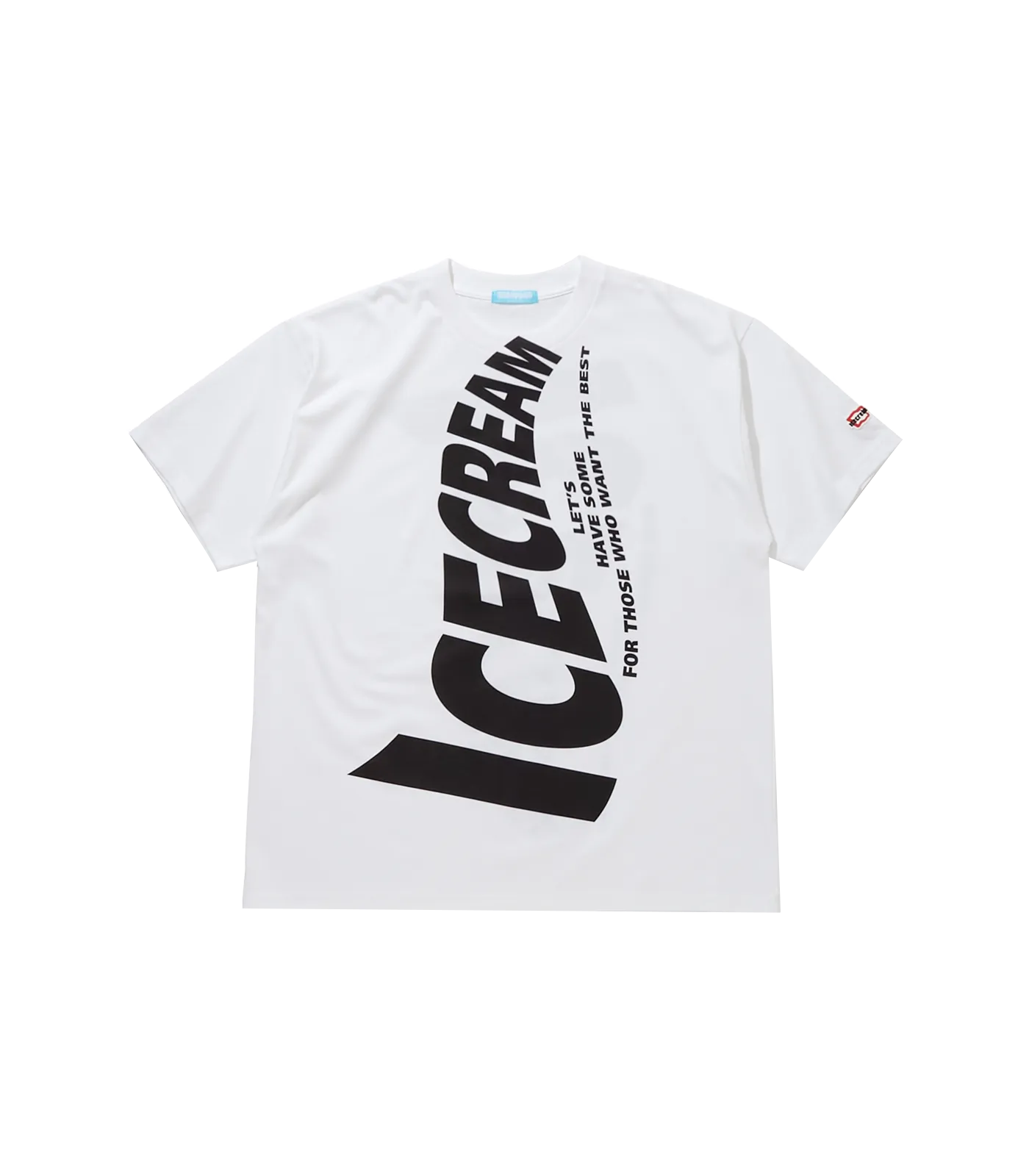 Ice Cream Logo T-Shirt - White