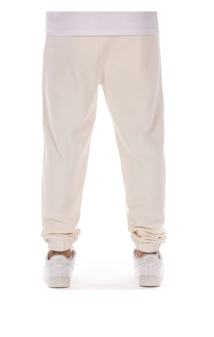 Ice cream sweatpants vanilla flavor.