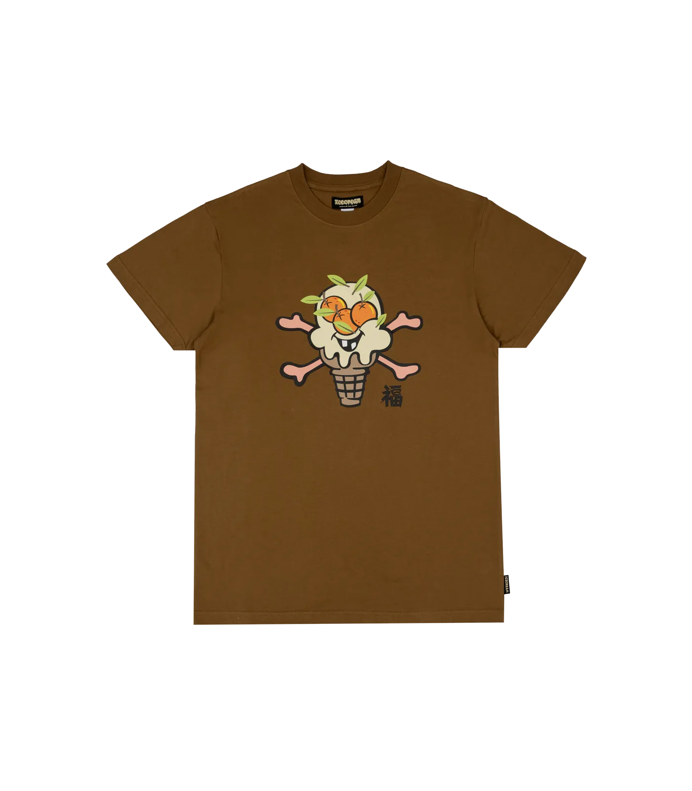 Ice Cream T-Shirt in Brown