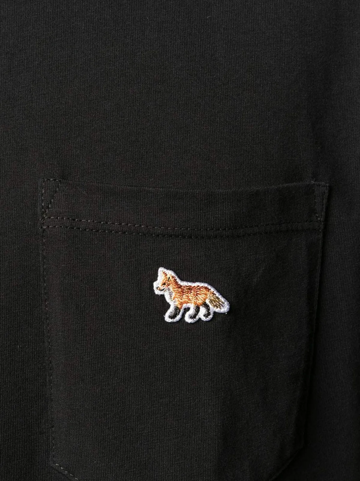 Infant Fox Tee-Shirt with Patch Pocket