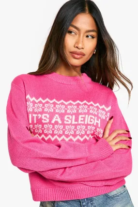 It'S A Sleigh Christmas Sweater