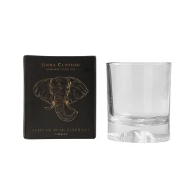 Jenna Clifford - Frosted Elephant Whisky Glass