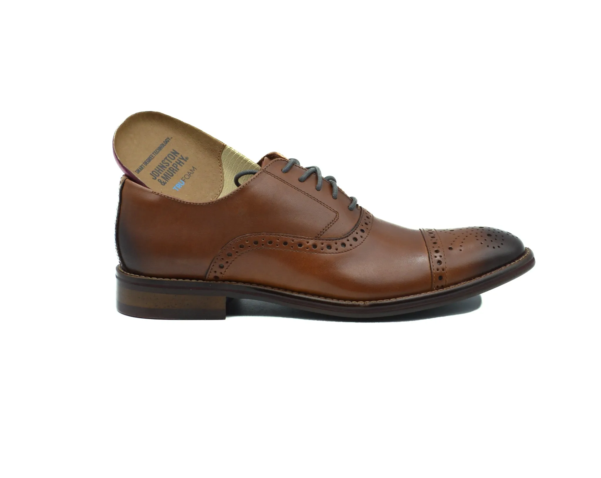 Johnston Murphy Melbourne Cap Toe Tie - Buy Now