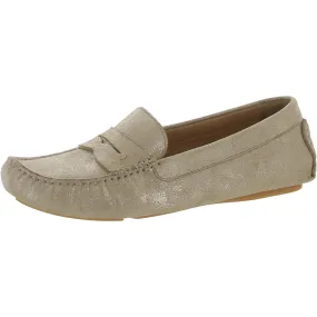 Johnston Murphy women's penny loafers faux suede Maggie