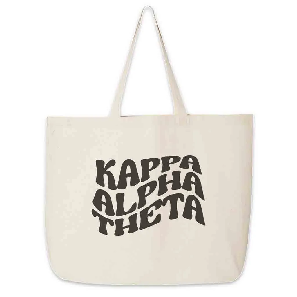 Kappa Alpha Theta Sorority Bag with Mod Design