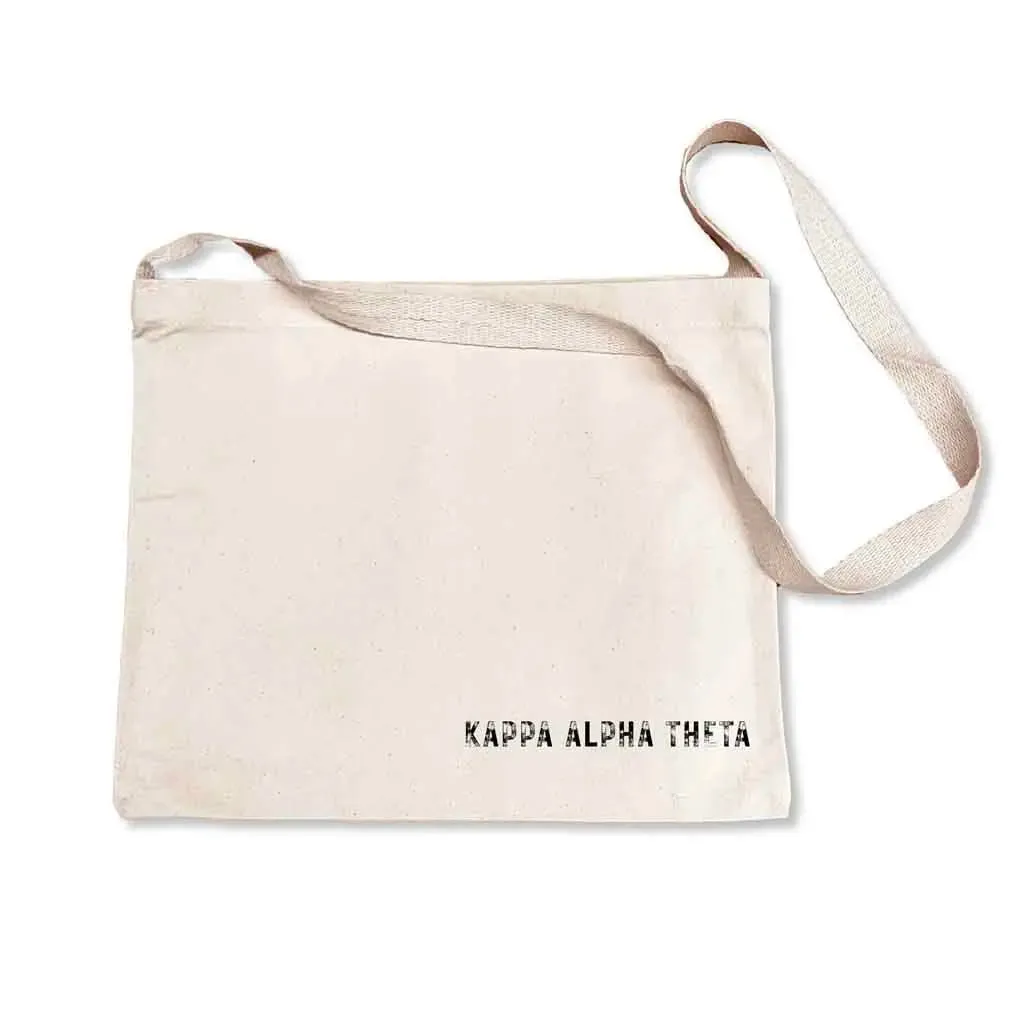 Kappa Alpha Theta Sorority Cross Body Messenger Bag