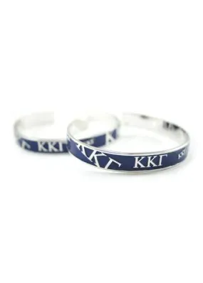 Kappa Kappa Gamma Blue Bangle