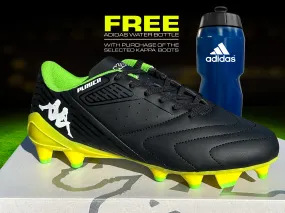 Kappa Men's Football Shoes FG + FREE Adidas Blue Water Bottle | Style 36193PW A04