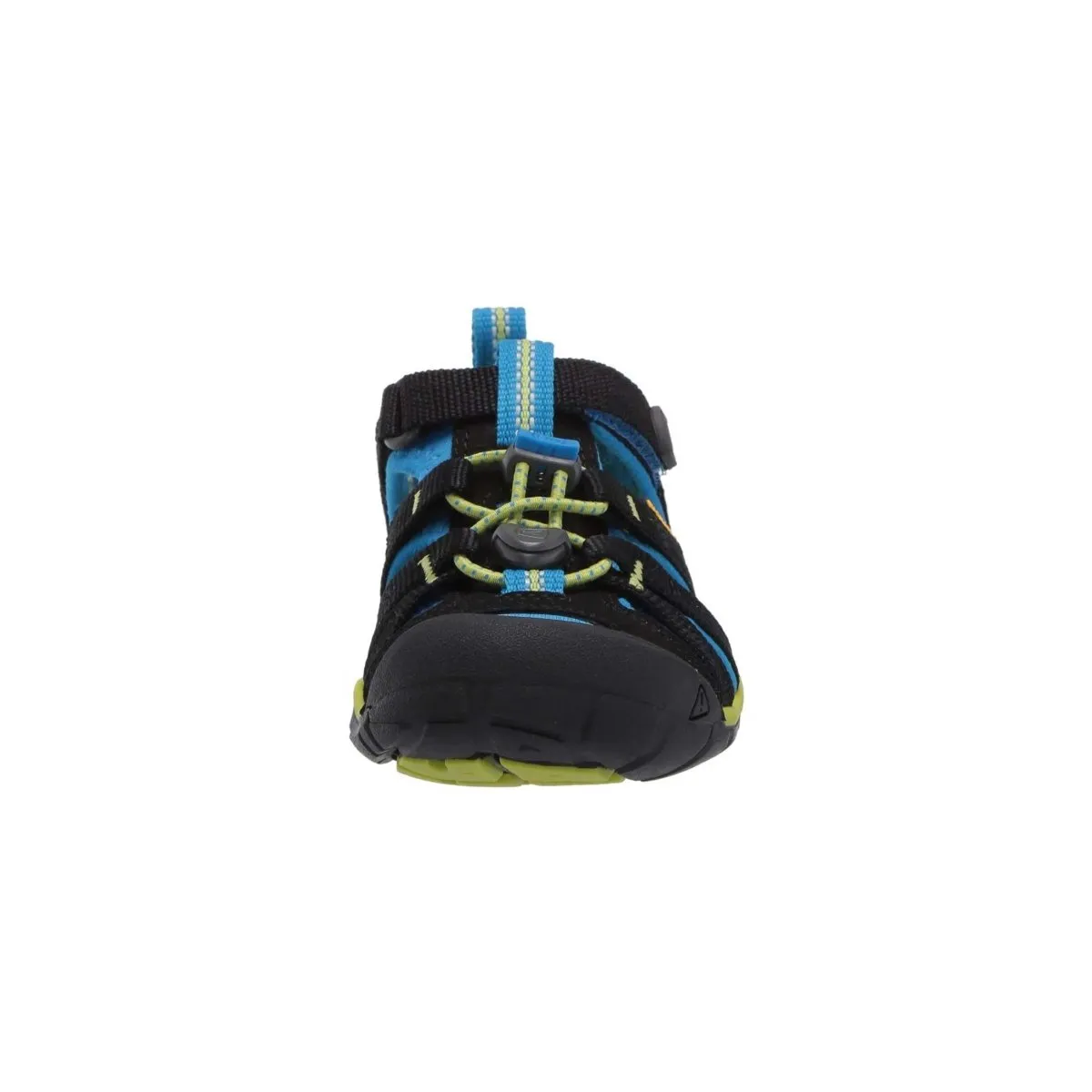 Keen Boys Seacamp Black Blue Lime sizes 1-7