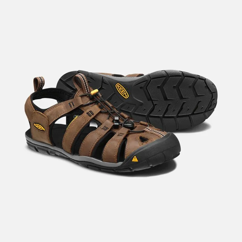 Keen Clearwater men's leather trekking sandals