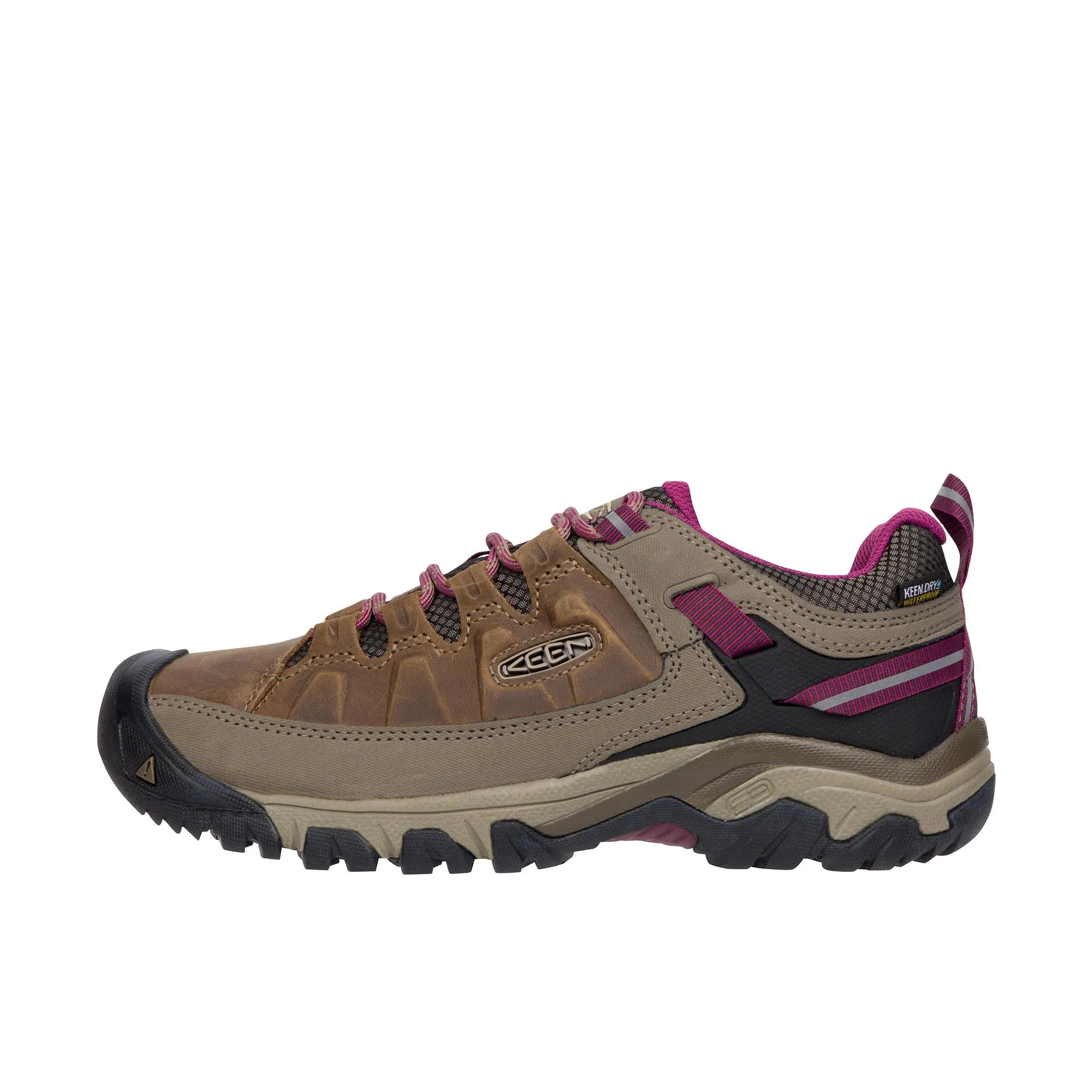 Keen ladies Targhee 3 white boysenberry.