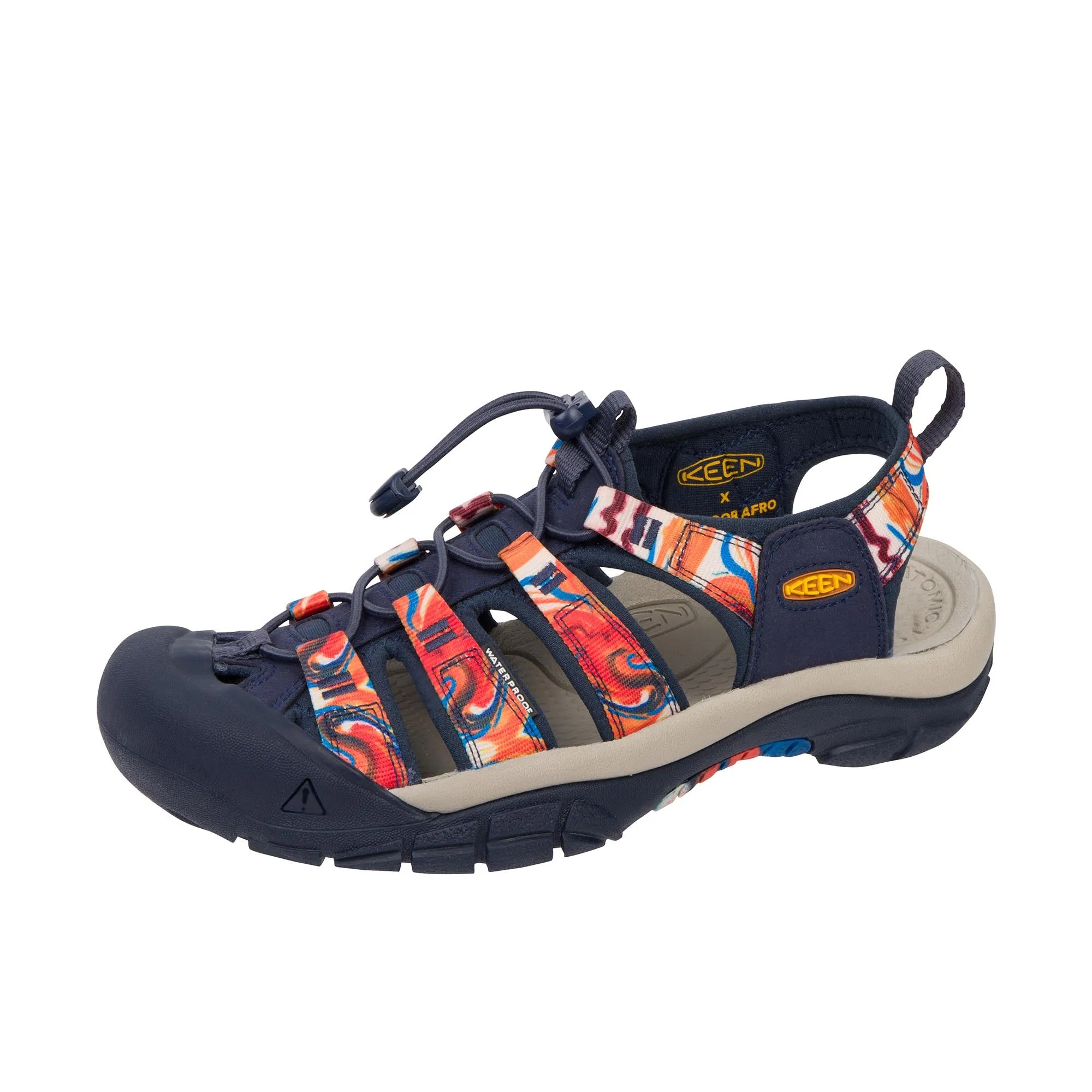 Keen Newport Groovy Orange Navy