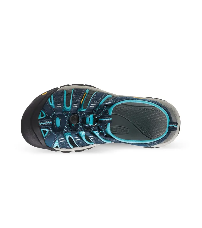 Keen Newport H2 women's water shoes - Poseidon blue - Capri length