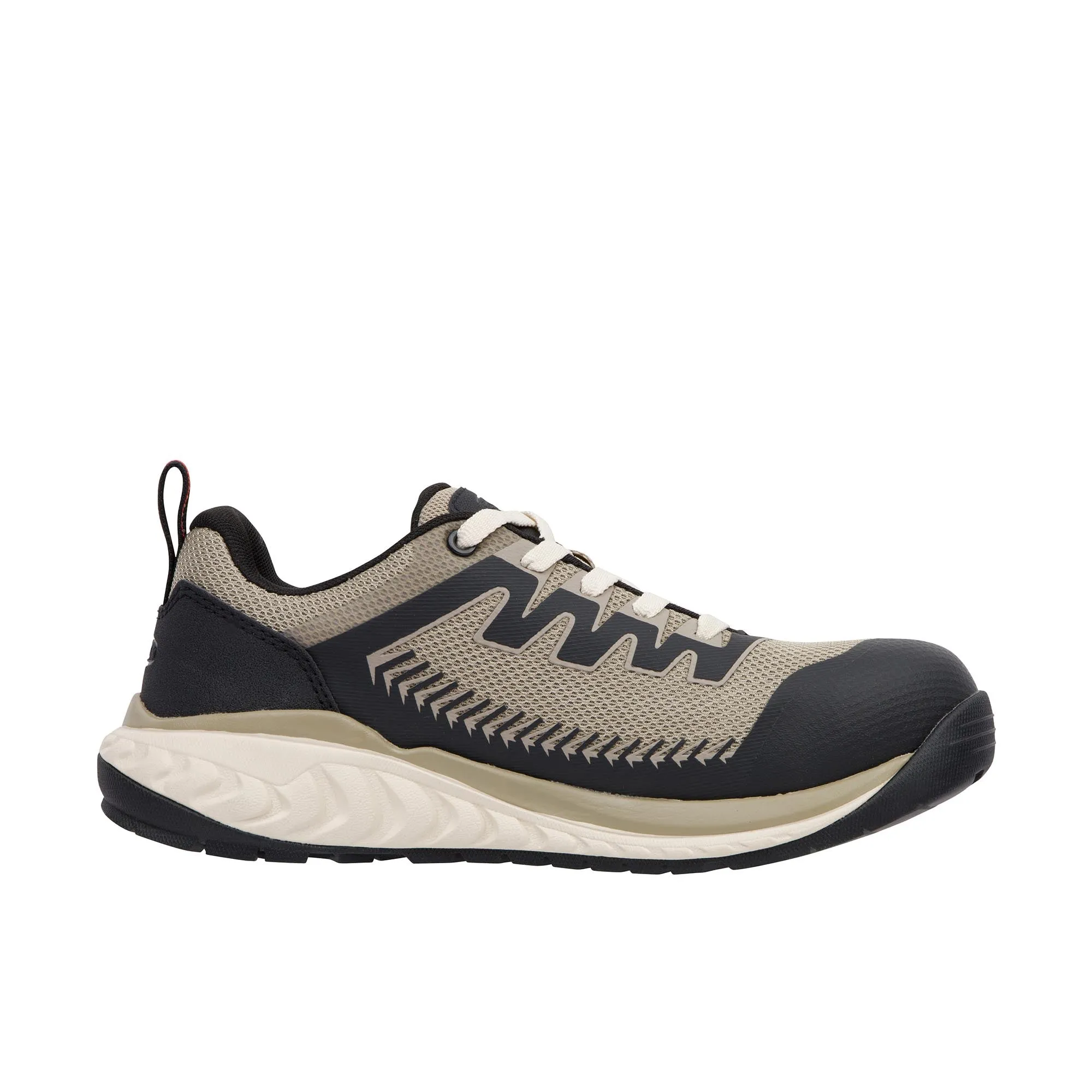 Keen Safety Shoe with Carbon Toe in Plaza Taupe Black