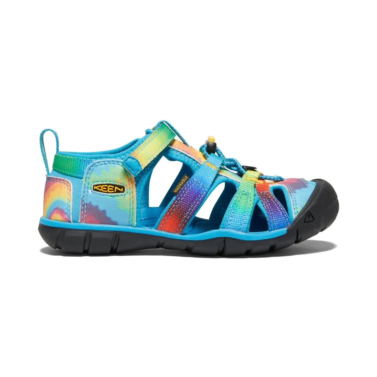 Keen Seacamp II CNX Tye Dye Girls Sandals (Sizes 8-13)