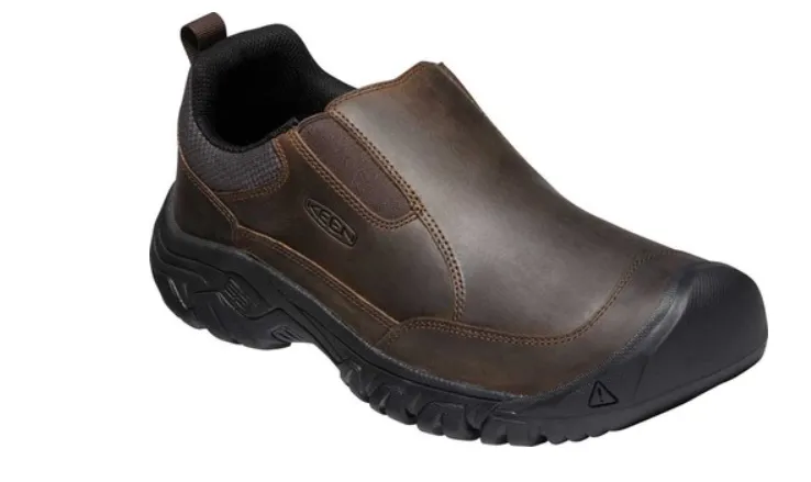 Keen Targhee III Slip-On Shoes in Dark Earth