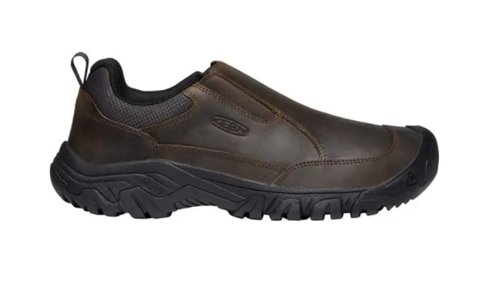 Keen Targhee III Slip-On Shoes in Dark Earth