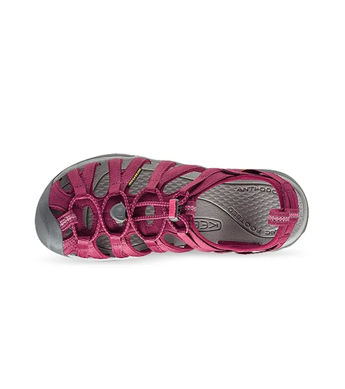 Keen whisper women's beet red honeysuckle