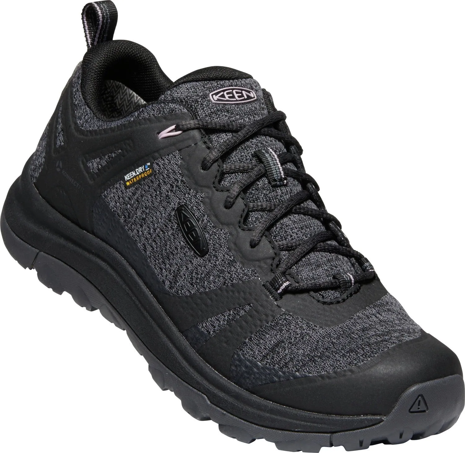 KEEN Women's Terradora II WP Hiking Shoe - Black/Magnet - Outdoor Footwear