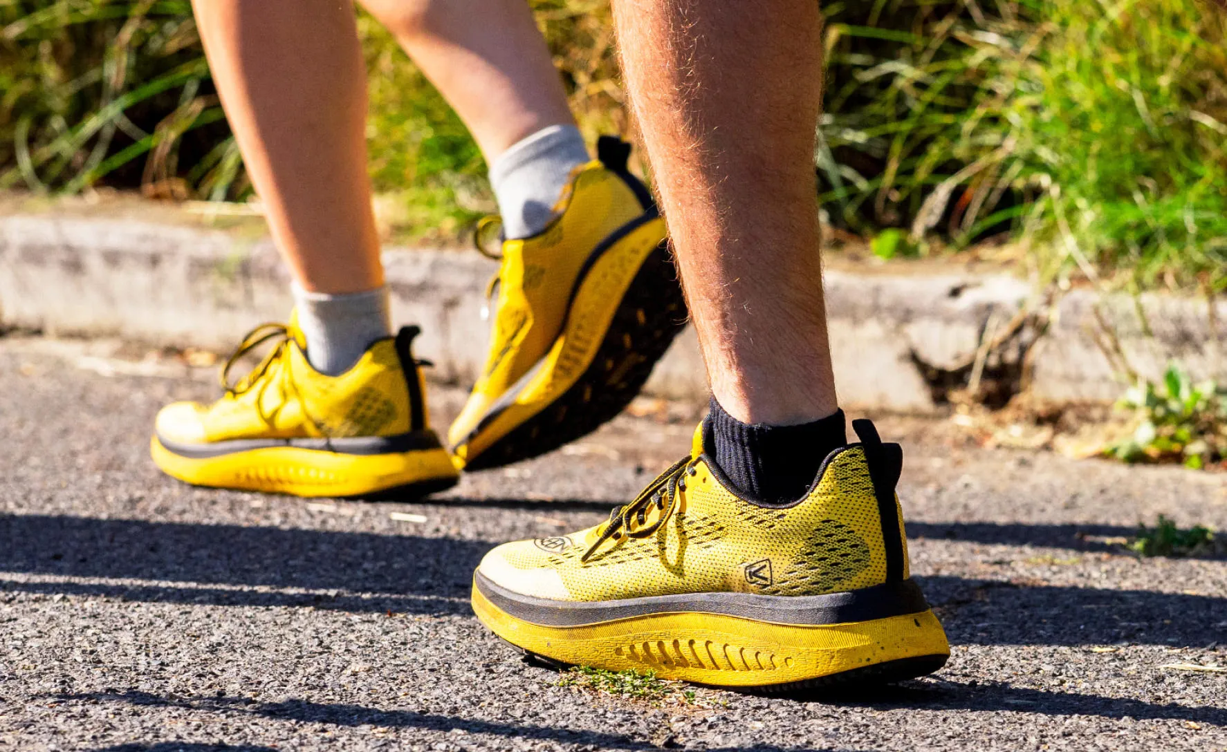 KEEN Yellow/Black Men's Walking Shoes, WK400 - Shop Now!