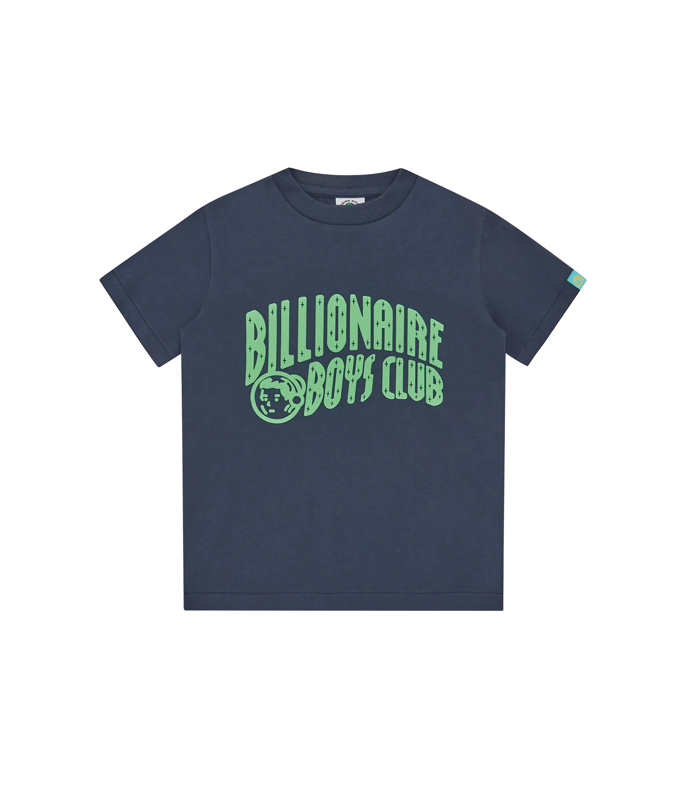 Kids Navy Arch Logo T-Shirt