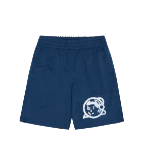 Kids navy basketball shorts